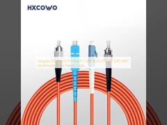 Cavo patch in fibra multimodale SC/LC/FC/ST UPC/APC con cavo patch FTTH duplex semplice