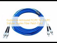 Personalizza il cavo patch in fibra duplex simplex da FC/PC a LC/UPC