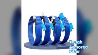 Cavo toppa in fibra ottica corazzato SC UPC E2000