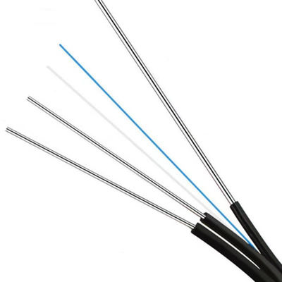comprare 12 Core SM G655 Fiber Optic Cable GJYXCH Drop LSZH Telecom Comunication PE Jacket PVC fabbricazione online