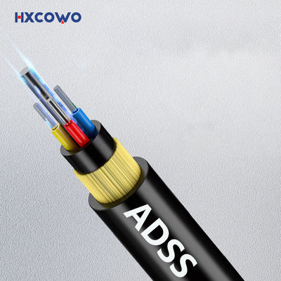 comprare Customized Singlemode Fiber Optic Cable 6/12/24/48/96Core ADSS Cable fabbricazione online