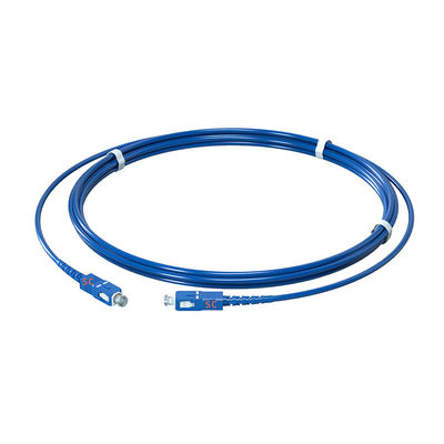 comprare Tipo di fibra Fibra singola Modulo singolo Cordone blindato SC-UPC/SC-UPC Blu 9/125um fabbricazione online