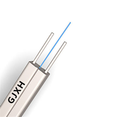 comprare HXCOWO GJXFH GJXH SM Drop Fiber Cable With Steel Wire Or FRP FTTH Cable fabbricazione online