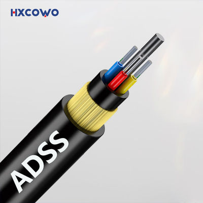 comprare Cavo in fibra aerea con portata ADSS 80m 100m 120m 200m G652D G657A1 G657A2 fabbricazione online
