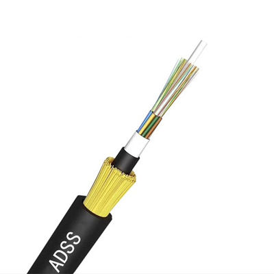 comprare ADSS 24 Core Fiber Optic Cable With High Tension Wire Double Jacket fabbricazione online