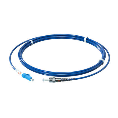 comprare SM LC/UPC to ST/UPC Simplex Armored Fiber Optic Patch Cord Easy and Quick Installation fabbricazione online