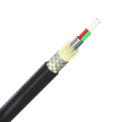 comprare Cavo in fibra corazzato per esterni per interni con tubo in acciaio a spirale HXCOWO personalizzato a colori fabbricazione online