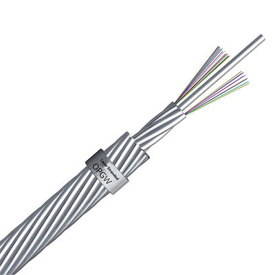 comprare 12 Core Aerial OPGW OPPC Cable blindato in fibra ottica G652D G655 5 km 3 km 2 km fabbricazione online