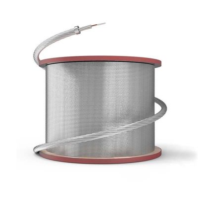 comprare Overhead Ground OPGW HXCOWO 12 16 24 32 36 48 Core Power Fiber Optic Cable fabbricazione online