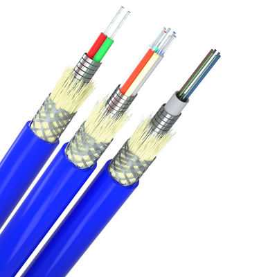 comprare OM1 OM2 OM3 Funzione antipolvere del cavo in fibra ottica blindato multimodo fabbricazione online