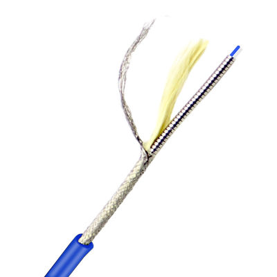comprare GJFJKV SM / MM Armored Optical Fiber PVC Jacket Fibre Optic Cable Armoured fabbricazione online