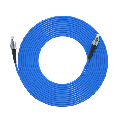 comprare 3M FC ST Simplex Single Mode Armored Fiber Optic Cable with Customized Lengths and 2 fabbricazione online