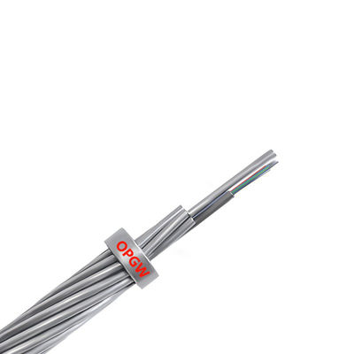 comprare 40- 70C HXCOWO Terzo filo antilluminazione OPGW Cavo in fibra ottica 2-288 Core fabbricazione online