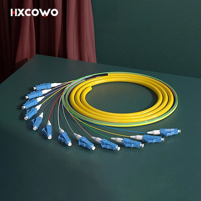comprare Giacca LSZH da 0,9 mm con trecce in fibra monomodale LC UPC compatibile 4G fabbricazione online