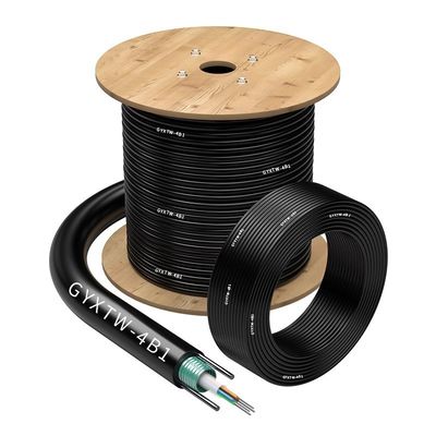 comprare Outdoor Drop Armoured Fiber Optical Cable HXCOWO FTTX Solution GYXTW 4 6 8 12 Cores fabbricazione online
