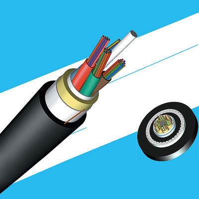 comprare 12 24 Core ADSS OFC Non Metallic SM Fiber Optic Cable For Outdoor Aerial Installation fabbricazione online