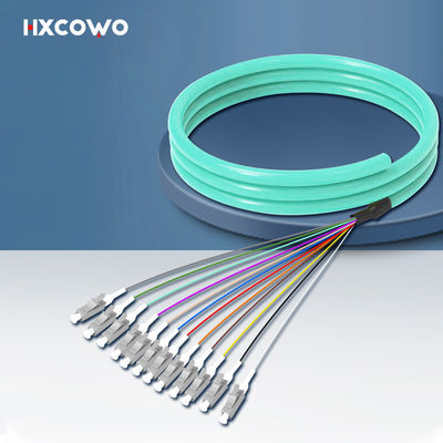 comprare LC APC Fibra multimodale Pigtail OM2 OM3 OM4 Rete WiFi Pigtail in fibra ottica fabbricazione online