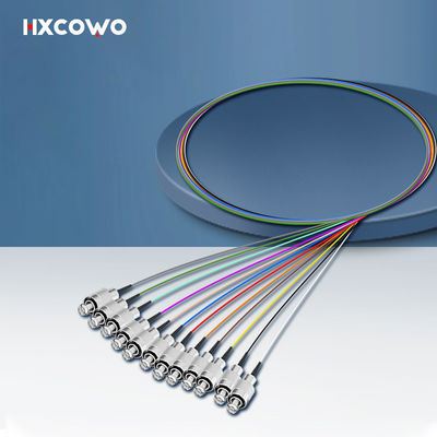 comprare Network 4g Single Mode Pigtail 1.5M Telecom Grade 0.9mm FC 12 Core Round Head fabbricazione online