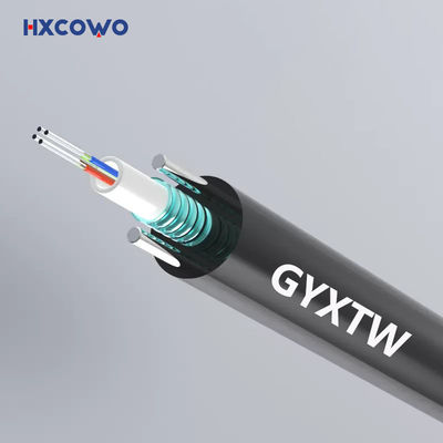comprare Customized 4 Core Outdoor Armored Fiber Optic Cable G652D G657A fabbricazione online
