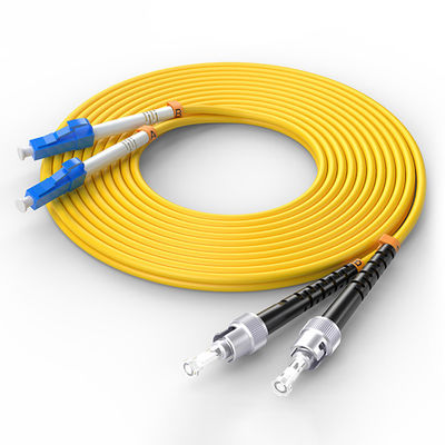 comprare Customized LC UPC-ST Fiber Optic Cable Patch 1m 2m 3m 5m 10m Length for FTTH Datacenter fabbricazione online