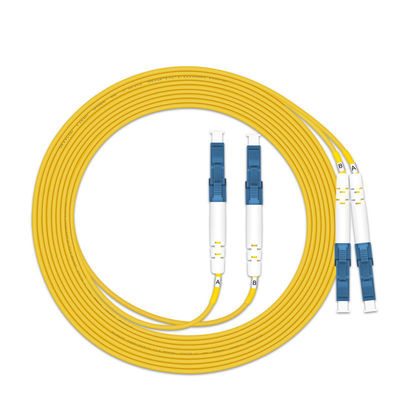 comprare MM OM3 2mm/3mm Duplex LC/UPC Fiber Optic Cable Patch for Customized Colors Benefit fabbricazione online