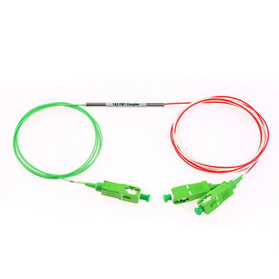 comprare FTTH FTTX HX 1x2 PLC Splitter LC SC ST FC 1260nm-1650nm Fiber Optic Cable Splitter fabbricazione online