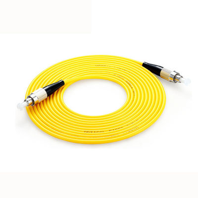 comprare HXCOWO 1m 10m FC-FC 2.0mm 3.0mm LSZH PVC OFNR SM G652D G657A1 G657A2 OS2 9/125um Fiber Optic Cable Patch fabbricazione online