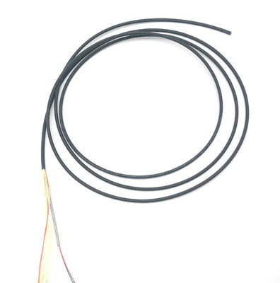 comprare SM G657A2 Indoor Armored Fiber Optic Cable Tight Duplex LSZH Black Anti Rodent fabbricazione online