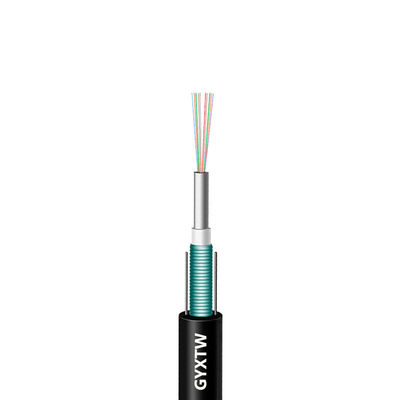 comprare HXCOWO GYXTW 4 6 8 Cores Singlemode Outdoor Duct Armoured Fiber Optic Cable for Data Transfer fabbricazione online