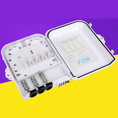 comprare Scatola di terminazione per fibra ottica per esterni con montaggio a parete con scatola terminale in fibra ottica a 8 core PC/ABS fabbricazione online