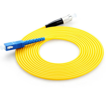 comprare Network 4g PVC LSZH SC To FC OM3 Multi-Mode 3m Fiber Optic Cable Patch with 3m Length fabbricazione online