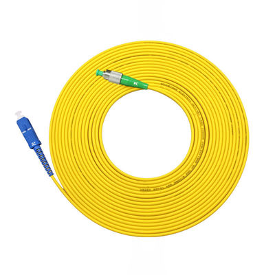 comprare Upgrade Your Network with HXCOWO Armored Fiber Optic Cable Patch Prevent Rat Bites fabbricazione online