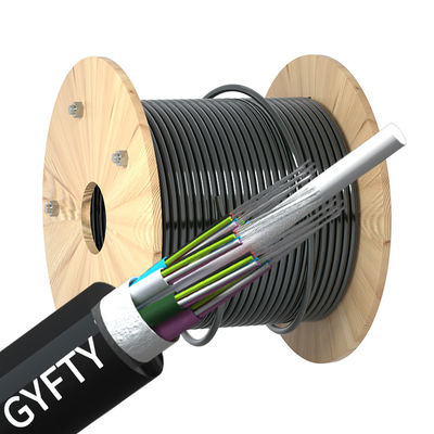 comprare Fiber Optic Cable for Telecom Communication 2-288 Cores Outdoor Non Metal G652D GYFTY fabbricazione online