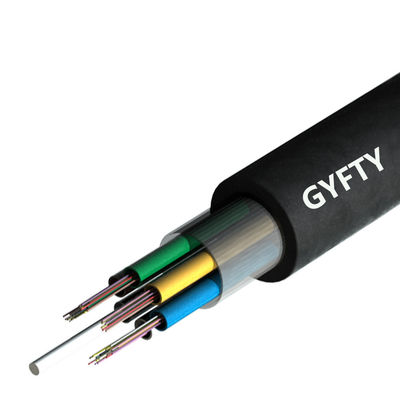 comprare Outdoor Fiber Cable GYFTY 2 4 6 8 144 Core Per Meter Laser Drop FTTH Outdoor Cable fabbricazione online