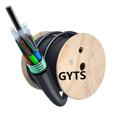 comprare GYTS 24 48Cores Outdoor SM Direct Burial Armored Fiber Optic Cable For Stable Network fabbricazione online