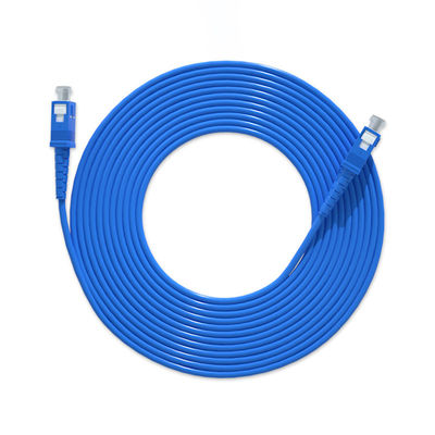 comprare HXCOWO Single Mode Simplex SC UPC Fiber Jumper Spiral Armored Fiber Optic Cable Patch fabbricazione online