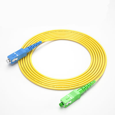 comprare Armoring Type Spiral Steel Armored SC UPC-SC APC Fiber Optic Cable Patch for HXCOWO fabbricazione online