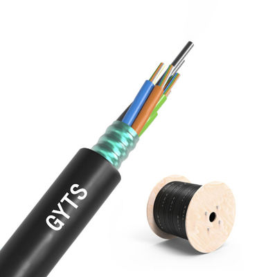 comprare Custom Outdoor Armored Fiber Optic Cable 2 4 6 8 24 32 48 84 96 144 288 Cores fabbricazione online