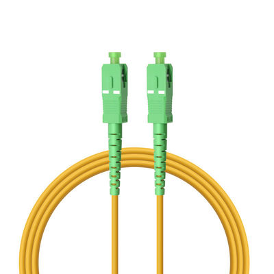 comprare SC APC Armored Fiber Optic Cable Patch HXCOWO 1 2 3 4 5M for Smooth Data Transmission fabbricazione online