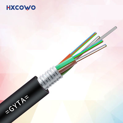 comprare Customized Color GYTA Armored Fiber Optic Cable for Stranded Loose Tube Communication fabbricazione online
