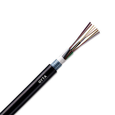 comprare 12/24/48 Cores Armored Fiber Optic Cable for Outdoor Telecom Comunication Aerial Steal fabbricazione online