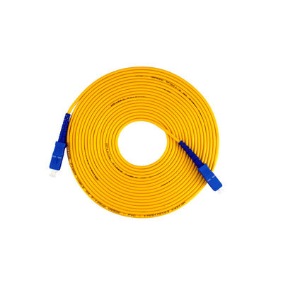 comprare Single-mode Multi-mode Jumper Patchcord SC-SC Armor Fiber Optic Patch Cord for FTTH fabbricazione online