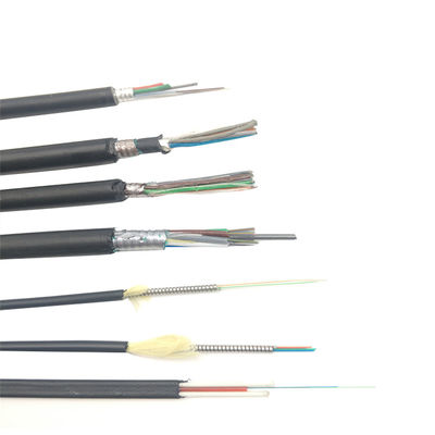 comprare Lunghezza personalizzata Cavo in fibra ottica blindato esterno con nastro d'acciaio cordone blindato e di riempimento numero 5 0 Ideale per installazioni di reti esterne fabbricazione online