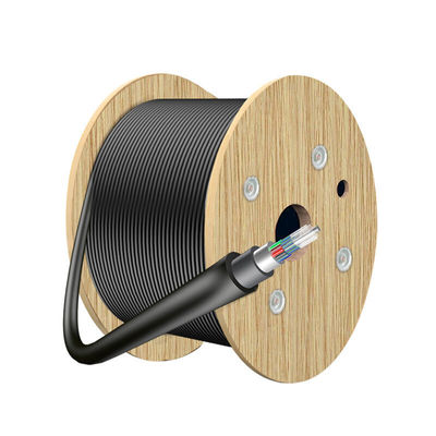 comprare SM/MM/OM3 Direct Burial Fiber Optic Cable Double Sheath Direct Buried Cable fabbricazione online