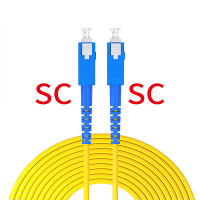 comprare 1 core Fiber Optic Patch Cord SC To SC UPC/APC 2.0mm/3.0mm G652D/G657A per il settore FTTH fabbricazione online