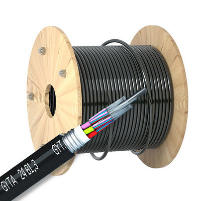 comprare Customized Outdoor Armored Fiber Optic Cable Single Mode PVC LSZH LSOH PE HDPE Jacket fabbricazione online