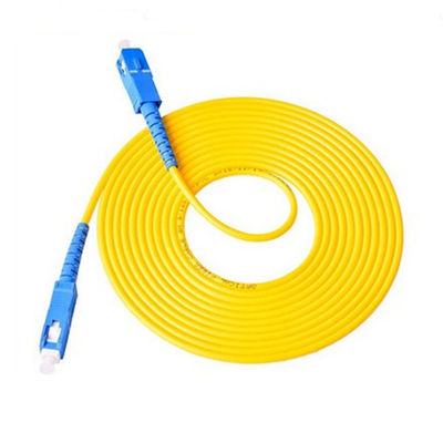 comprare G652D/G657A1/G657A2/OM1/OM2/OM3/OM4 Fiber Optic Drop Patchcord With SC-SC Connector fabbricazione online