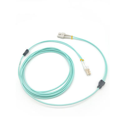 comprare LSZH 3.0mm Duplex 5M Stainless Steel Armored ZIP Fiber Patch Cord For Data Centers fabbricazione online