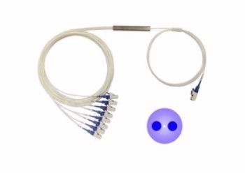 comprare Polarization Maintaining PLC Fiber Optic Splitter 1x16 Optical Splitter fabbricazione online