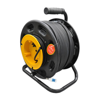 comprare FTTx Tactical Fiber Reel Customized Spiral Armored Fiber Optic Cable fabbricazione online